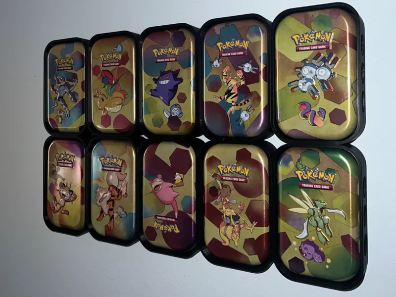 Espositore da muro mintin Pokemon 