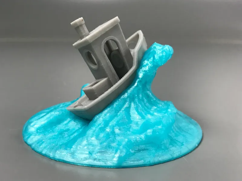 Porta benchy a forma di onda 