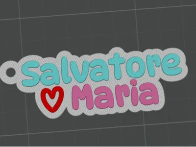 Customizable Name Keychain – custom