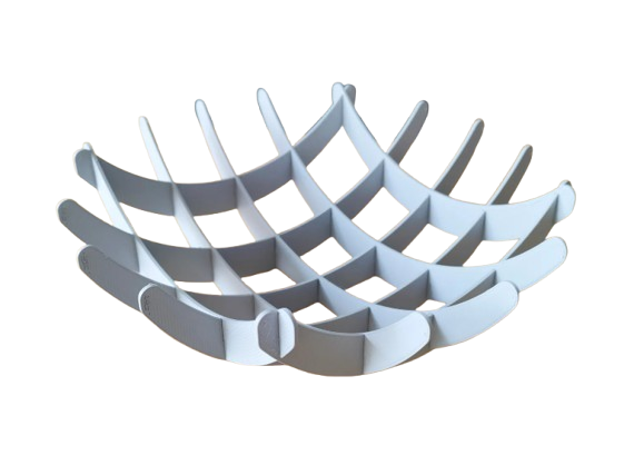 parametric waffle bowl
