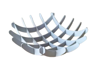 parametric waffle bowl