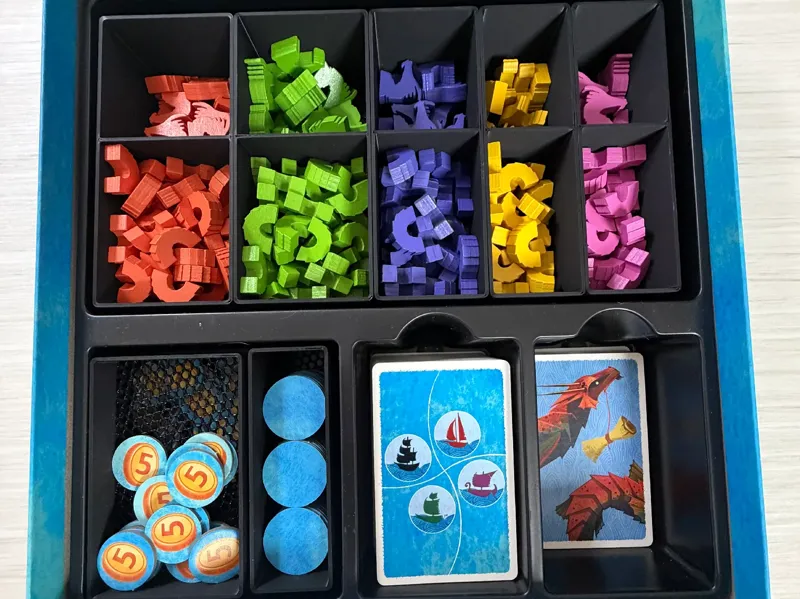 Sea Dragons inlay