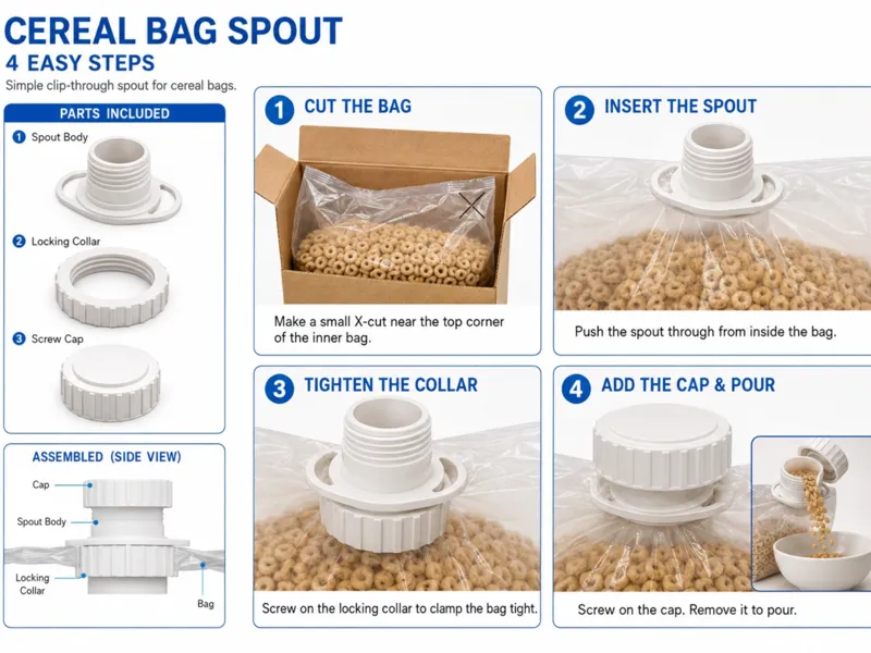 Cereal pourer 