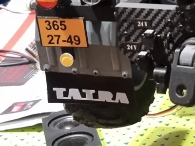 T815 8x8 VT - Mudflaps with logo