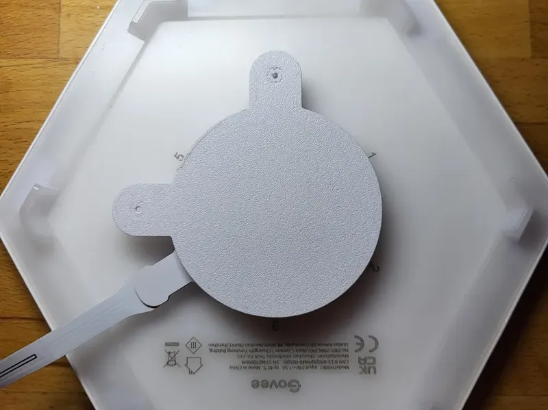Schraub-Adapter für Govee Glide Hexa + Schablone