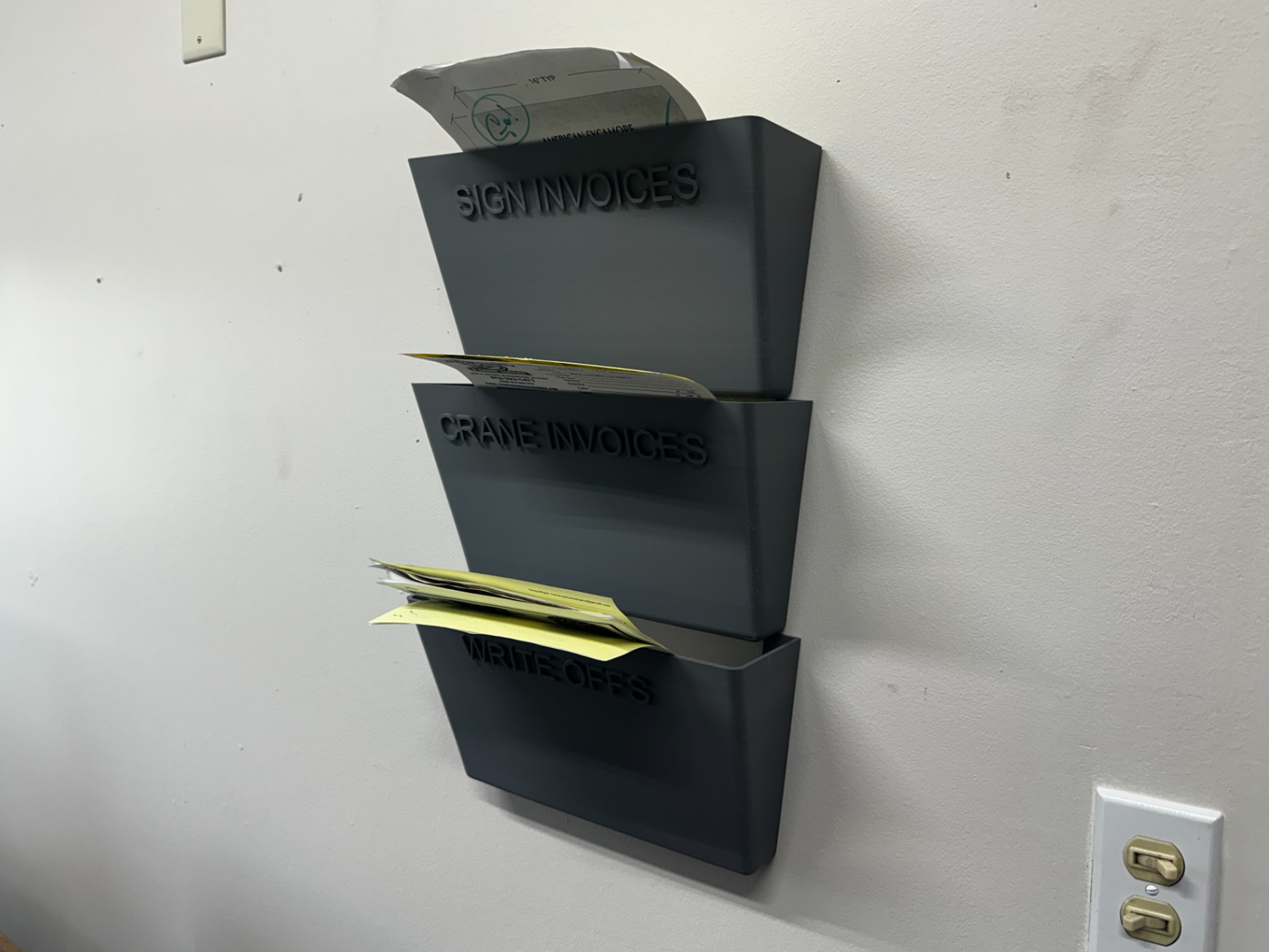 Wall Mounted Paper Holder