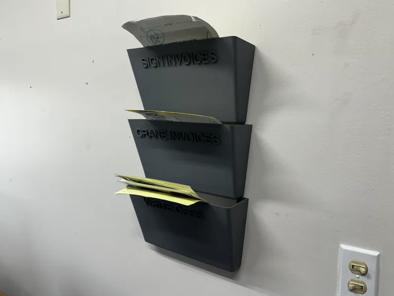 Wall Mounted Paper Holder