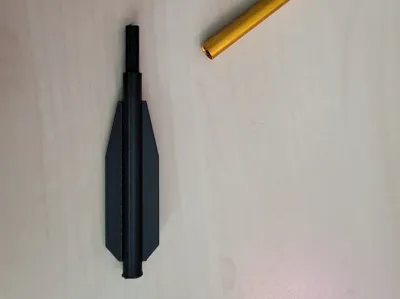 Replacement Vane 2-Blade Crossbow Bolt 6.5 Inch