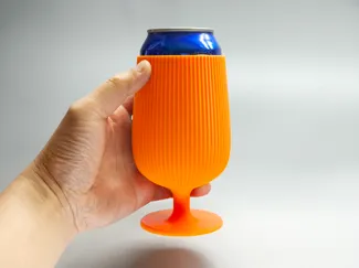 可乐/啤酒 易拉罐高脚杯 杯托