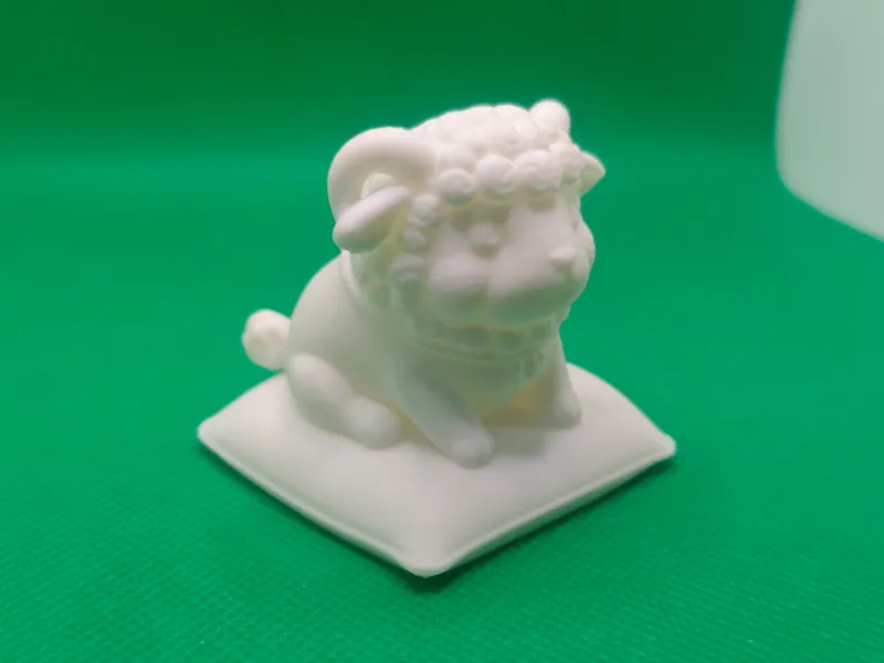 认真听课的小羊