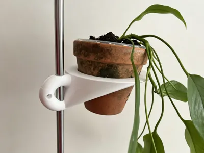 Smooth Rod Planter Holder