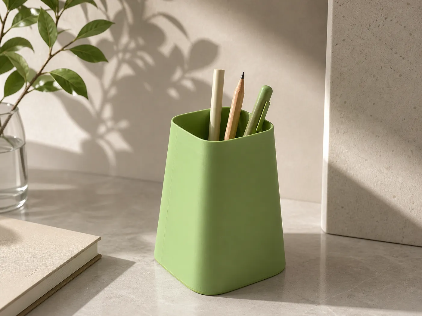 Faceted Pen Holder