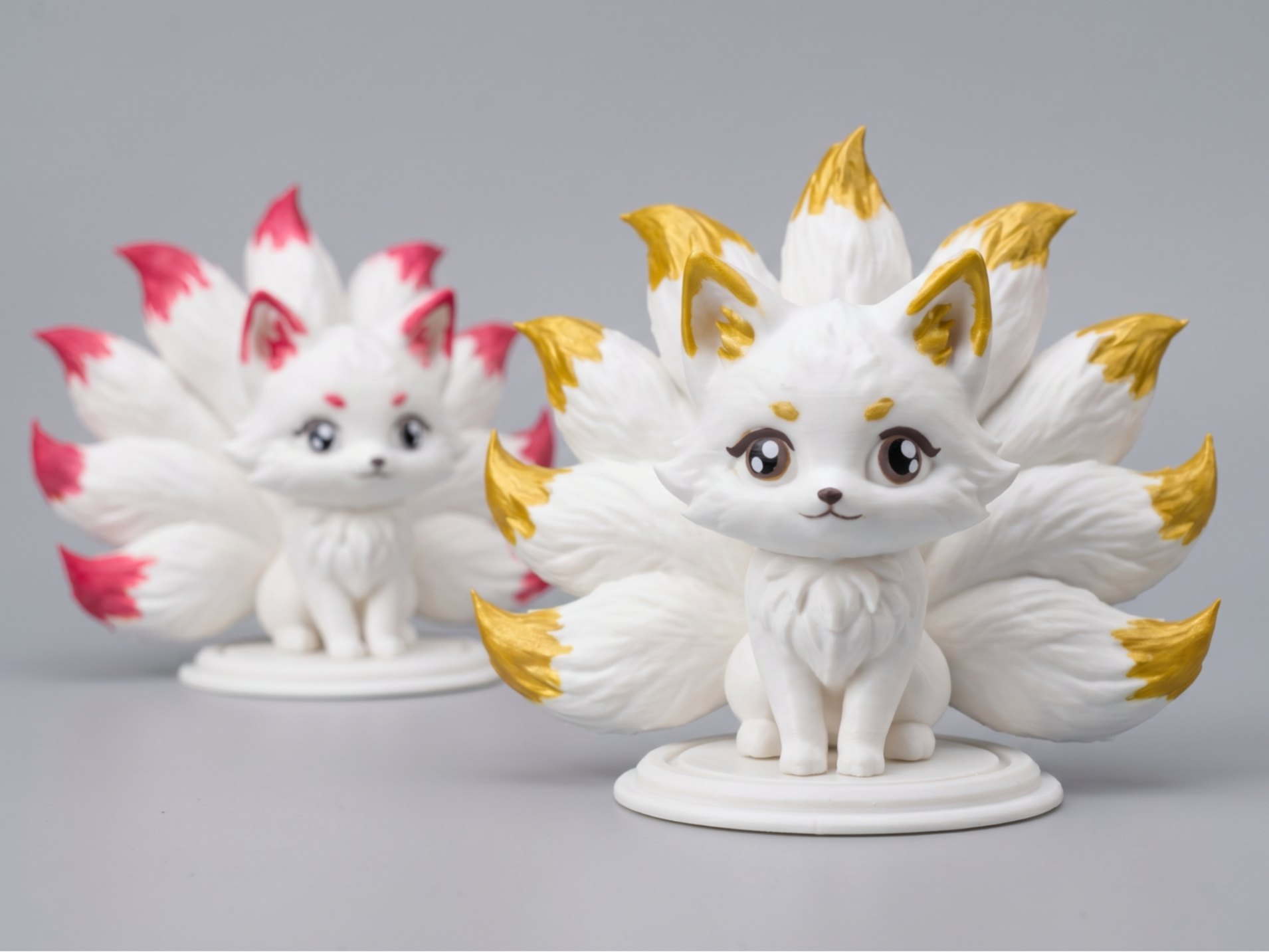九尾狐3d print model download - MakerWorld