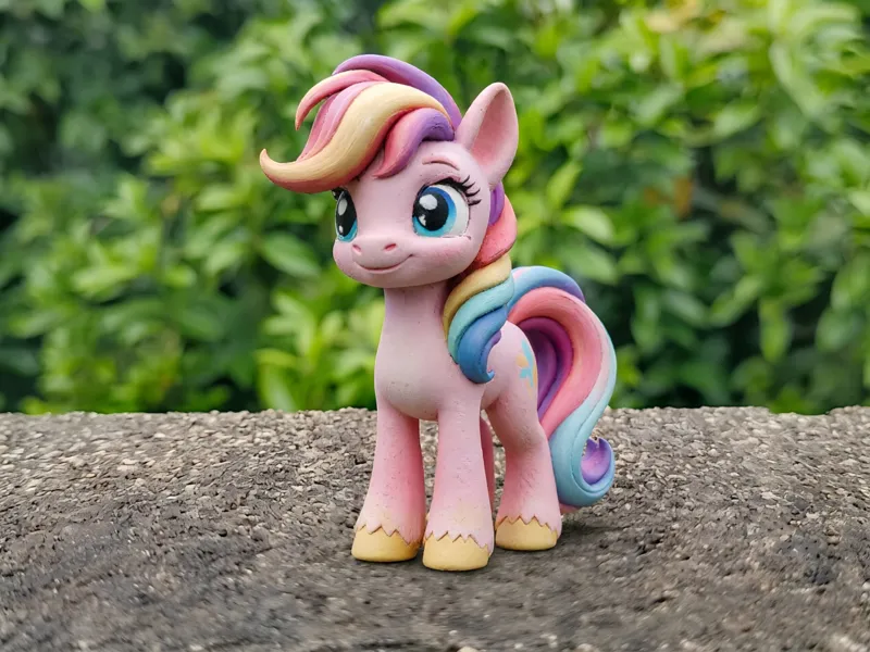 Pink Rainbow Pony Lily彩虹小粉马宝莉莉