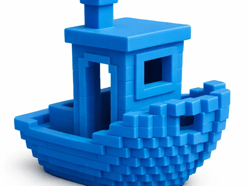 pixel benchy