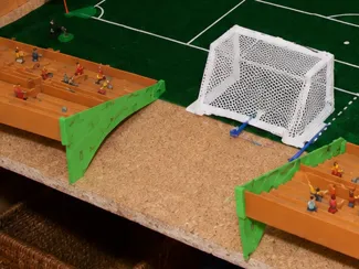 Open Stadium Side Panels for Tabletop Football