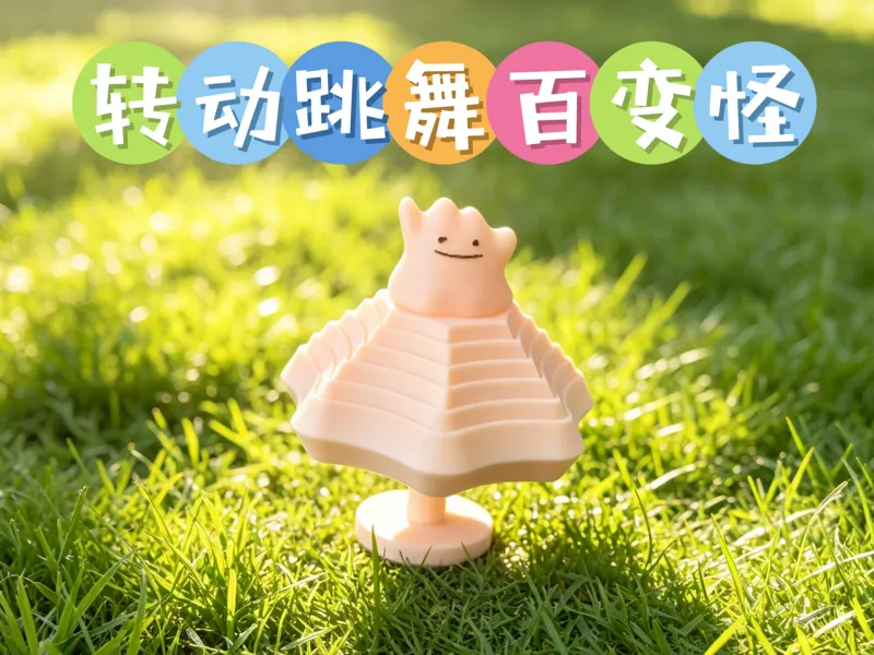 旋转跳舞的百变怪 解压玩具 打印无需支撑