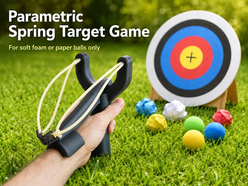Parametric Spring Target Game