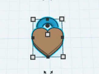 Heart Keychain