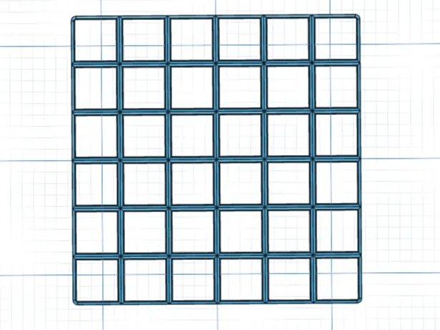 Gridfinity Base 6 x 6