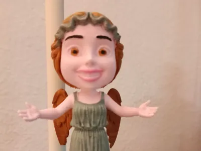 Angel with open arms