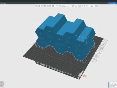 Modular Honeycomb Organizer