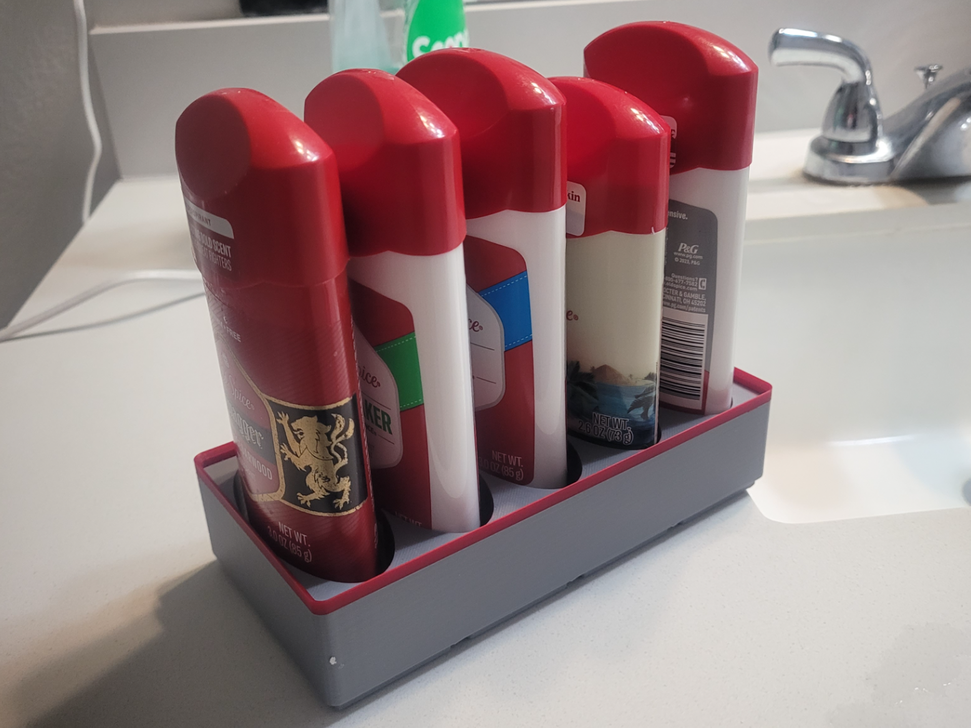 Deodorant Gridfinity Container 2x1 2x2 2x3 2x4