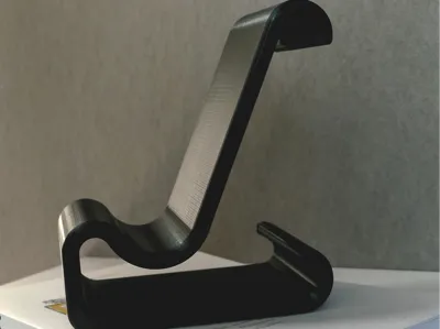 Stylish phone and picture frame stand for office