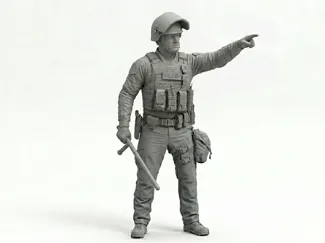 LAPD Riot Police
