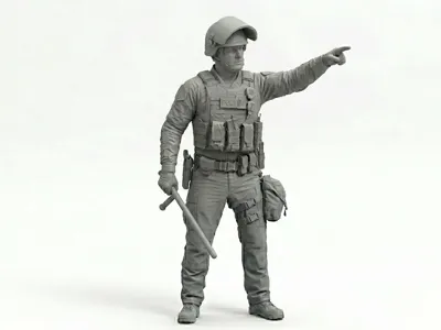 LAPD Riot Police