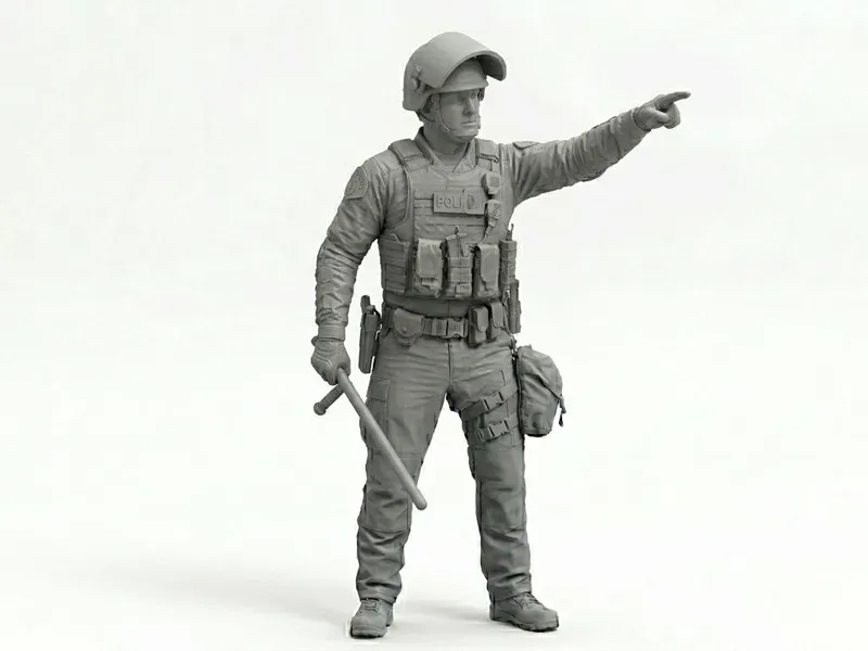 LAPD Riot Police