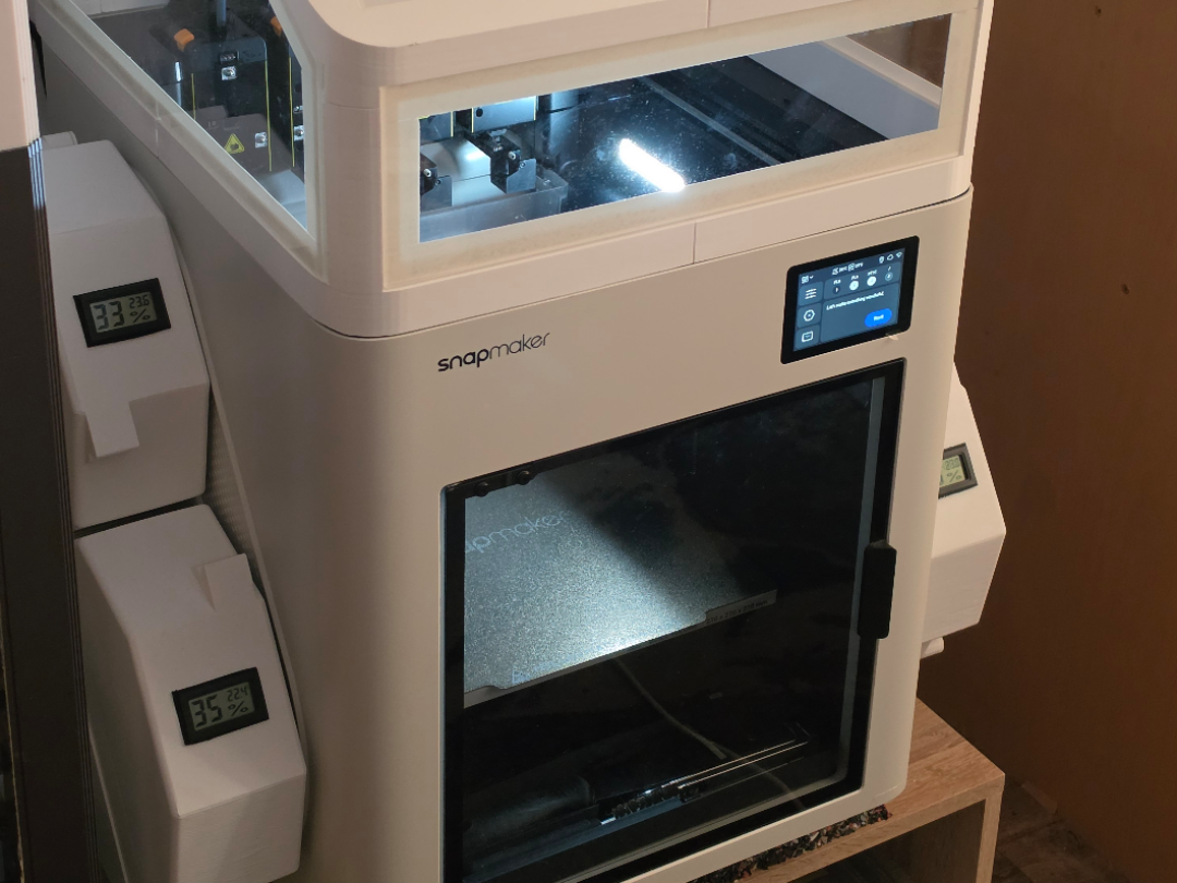 SnapmakerU1 Fillament DryBox System NFC Kompatibel
