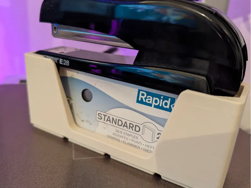 Rapid E28 Stapler 4x1 gridfinity with staples