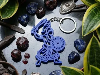 Ogum Keychain