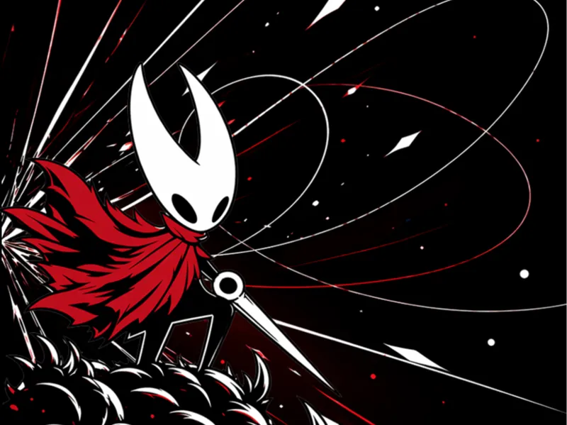 Hollow Knight – Hornet Wall Art Multicolor 3DPrint