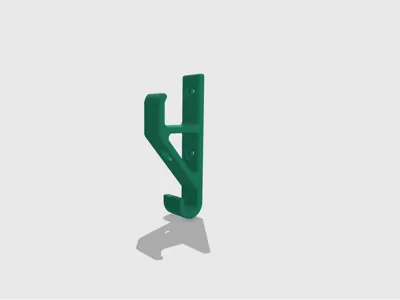 Small safety helmet hook, can also hang other items