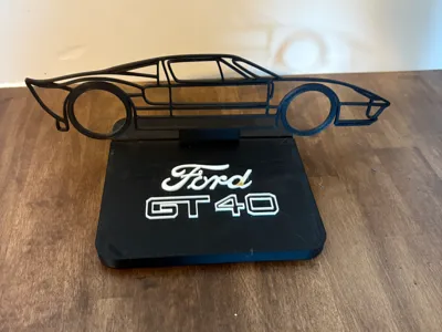 Ford GT 40 Silihouette stand