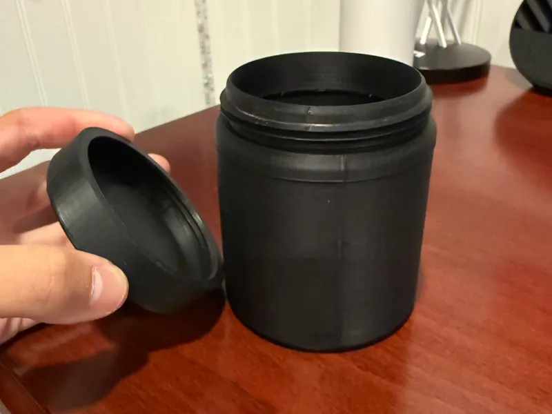 Simple Jar with Lid
