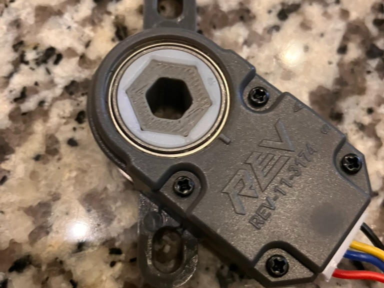 Rev Robotics Throughbore Encoder 8mm Rex Adapter