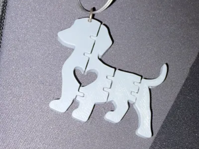 Dachshund Keychain