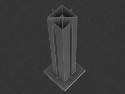 Layer shift test model - used to detect if the printer has layer shifting issues caused by various reasons