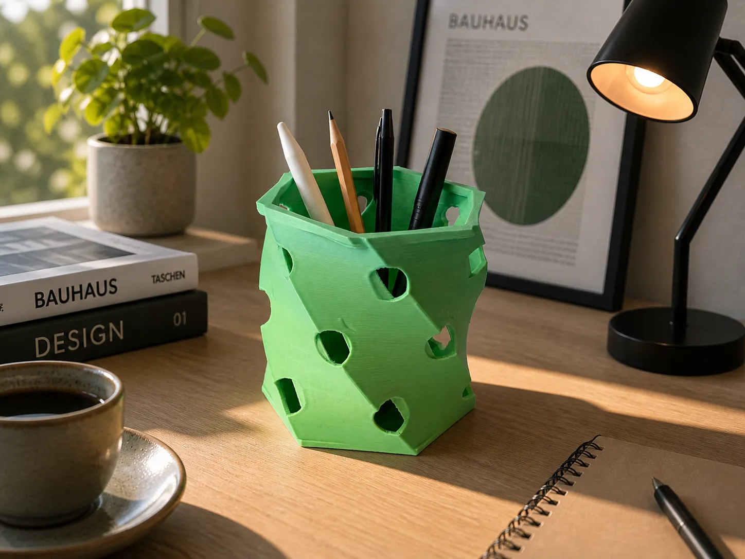 Spiral Pencil Holder