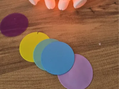 color pads light