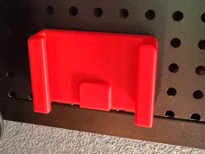 Makita Battery Mount for 16mm Pegboard