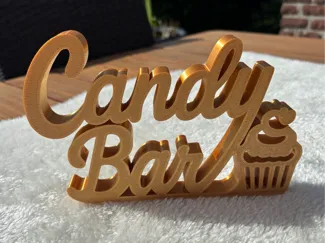 Aufsteller Candy Bar