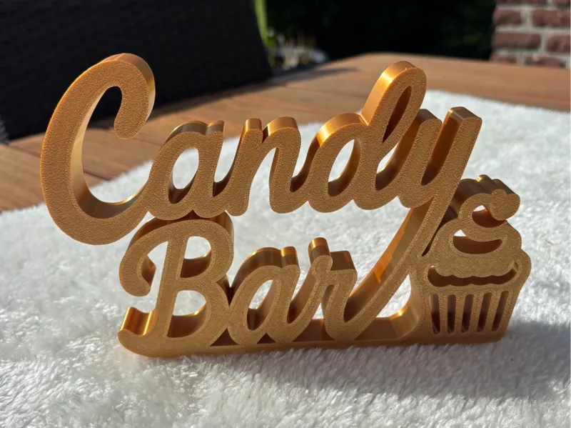 Aufsteller Candy Bar