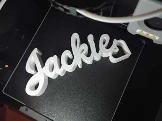 Jackie nom décoration 
