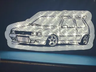 lightbox Fiat Uno Turbo