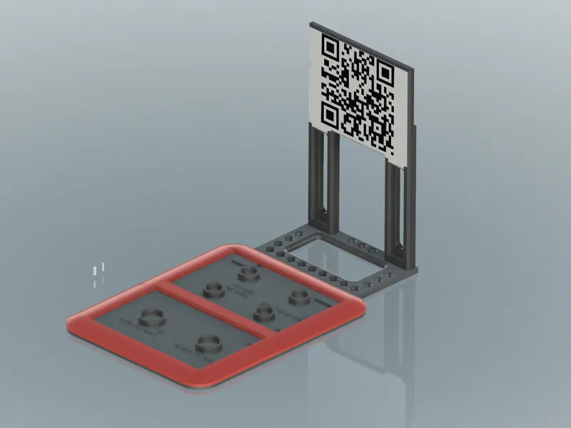 Karlz QR Code Board for my Unitree Charger docking