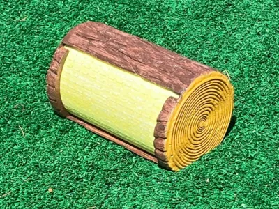 Roll Top Tambour Storage Log